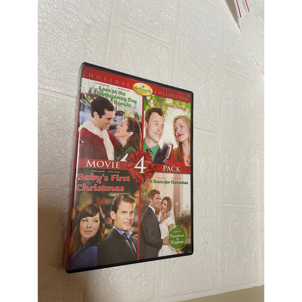 Hallmark Channel Holiday Collection 4 Movie Pack DVD Christmas Song Bride Parade